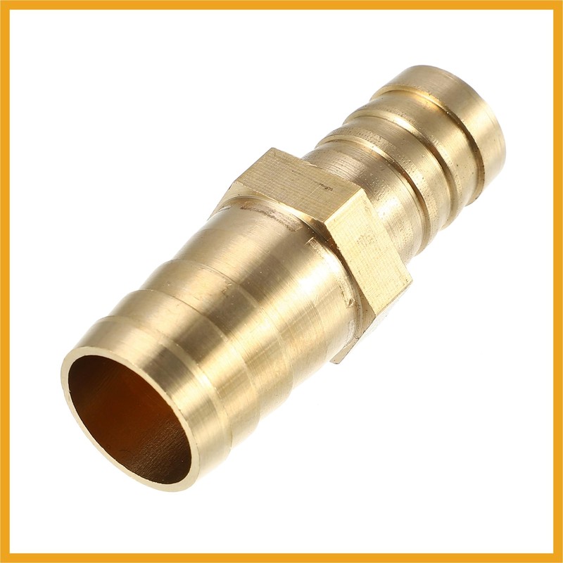 Partuto 2 Pcs 19mm - 16mm Straight Shaped Barb Brass
