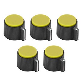 Anderson Minelab Excalibur Knob Set - Yellow - 0919