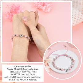 GBTBYS Friendship Gift for Her, Friendship Bracelet Best Friend Bracelet, Friendship Gifts Birthday Gifts for Bestie BFF Best Friends Sister