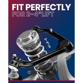 KAX 2-4"Lift Front Upper Control Arms Replacement for 2004-2020 F 150,2-4" Suspension Kit