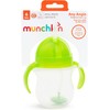 Munchkin 1 Pack 7oz Click Lock Weighted Flexi Straw Cup/Green