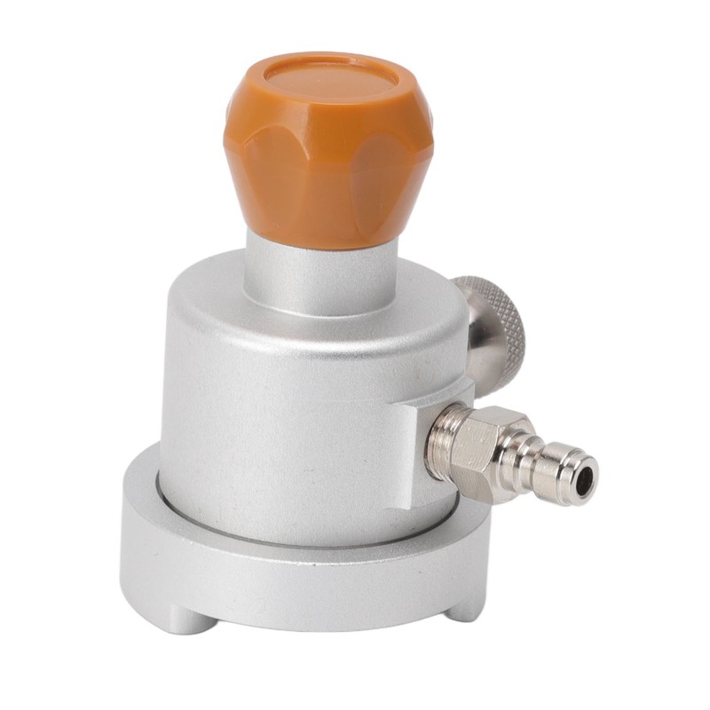 Soda Refill Adapter Aluminium Rubber With Air Release Switch and
