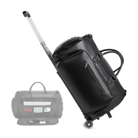 Rolling Garment Bag for Travel. Garment Duffle Bag Luggage Suit for Men and Women. Garment Bag with Wheels