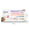 7 PCS Wheat Straw Knife Set Chef Knife Bread Knife