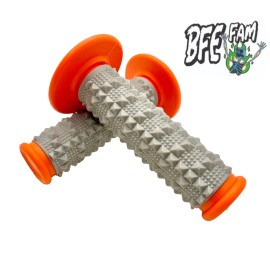 BFE Pro MX Handlebar Pillow Grips Orange KTM 60 65 80 85 125 250 300 360 450 525