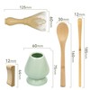 HEI MING Matcha Kit (5 pieces), Matcha Whisk in PP