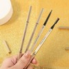 zalati Eyebrow Pencil Refill Waterproof Eyeliner Double-Ended with Small Gold