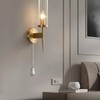 REBUCINA Bathroom Light Pull Cord Handle,Light Pull Handle,Ceramic Bathroom Light