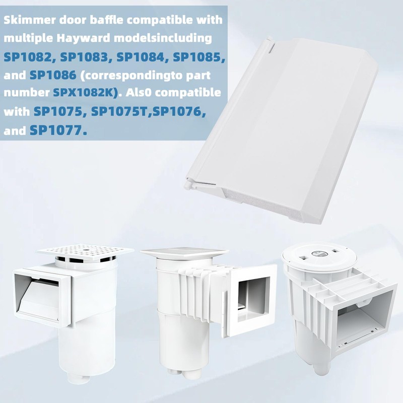 GGTE SPX1082K Swimming Pool Skimmer Weir Door for Hayward