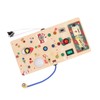 Lights Switch Board Toy Wooden Puzzle Early Education Fine Motor