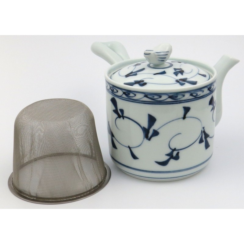 Makoto One Hasami Pottery Fluff Houndstooth Lightweight 急須 Large 地紋