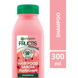 Shampoo Garnier Fructis Hair Food Sandía Revitalizante 300ml                                                                                          