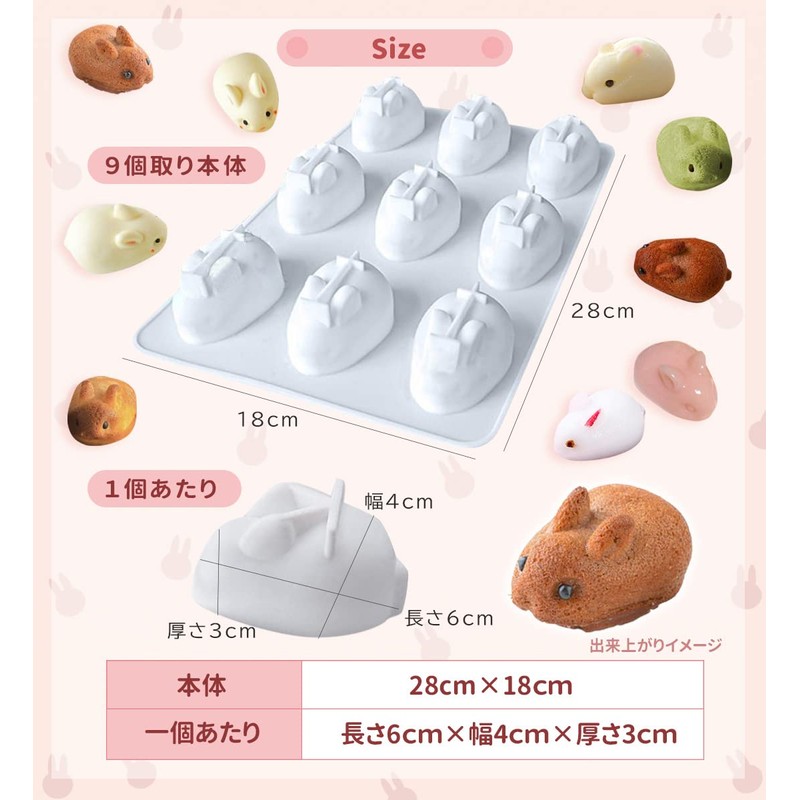 Canele Mold, Financier Mold, Madeleine Shape, Tigre Shape, Cookie Mold,