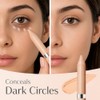 Concealer Stick Crayon, Fair Light Shade Makeup Concealer Pen for