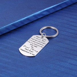 I Love You Gifts for Him Her, Long Distance Relationship Far Away I Miss You Key Chain to Wife Girlfriend Husband Boyfriend Wedding Anniversary Valentines