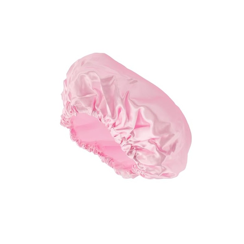 VOCOSTE Shower Cap, Hair Cap, Double Layer Waterproof, Reusable for