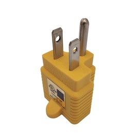 Parkworld UL Listed NEMA 5-15P to 5-20R T-Blade Adapter, Household Regular 5-15 Plug to 5-20 Receptacle (1-Piece)