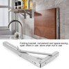 2Pcs Stainless Steel Triangular Folding Bracket Wall Shelf Support Heavy