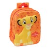 Safta El Rey Leon 3D Mini Backpack One Size, orange