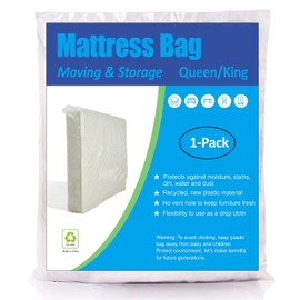 ComfortHome Mattress Bag for Moving and Storage, Queen and King Size, 1 Pack