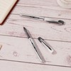 EYEYE 0.7mm Rollerball Pens Fine Point, 6 Pack of Pen