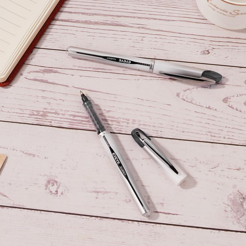 EYEYE 0.7mm Rollerball Pens Fine Point, 6 Pack of Pen