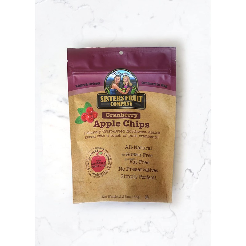 Sisters Fruit Company, VARIETY PACK, Apple & Pear Chips, All