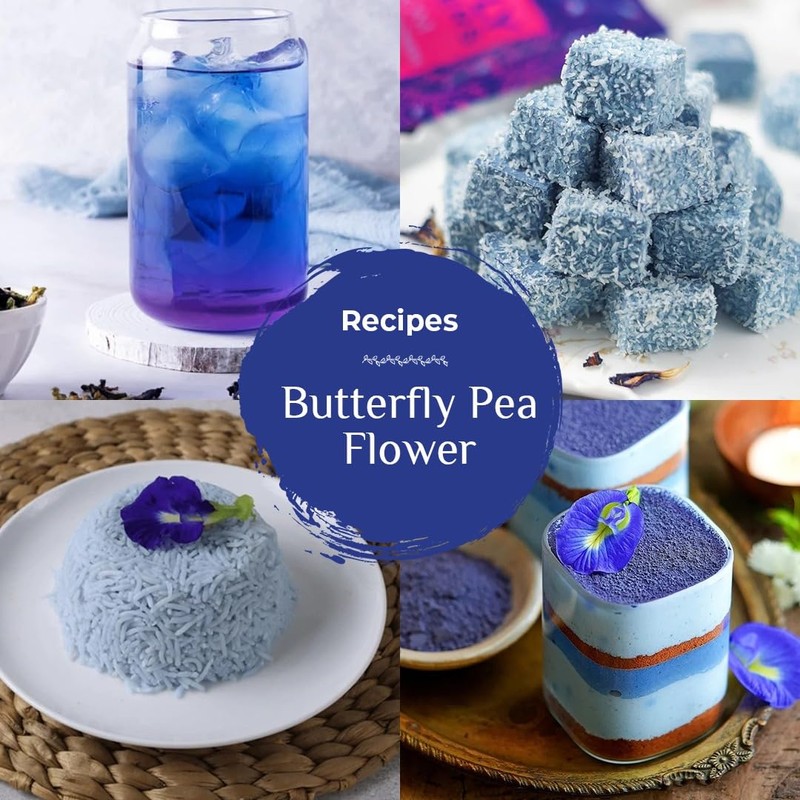 BLUE TEA - Butterfly Pea Flower Tea - 10 Count