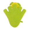 Bieco Washing Mitt with Baby – Hand Puppet yellow