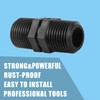 10 Pcs Head Pipe Riser 1/2 Inch MPT Double Male