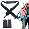 NHQ Ski Carrying Strap, Ski Strap for Carrying, Ski Carrying