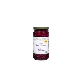 Jeff's Garden Pickled Red Onions | Non-GMO, Gluten Free, Vegan | 12 Fluid Ounce Jar (Pack of 6)