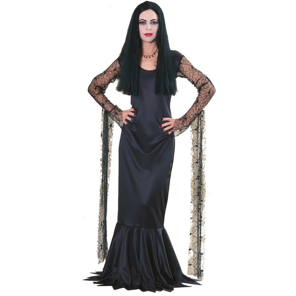 Morticia (The Addams Family) - Licensed Adult Costume Lady : MEDIUM