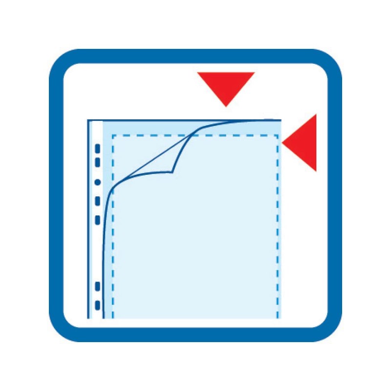 Herlitz Document Wallet A4 Grained Premium Pack Indelible