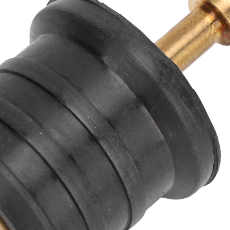Marine Boat Brass T Handle Drain Plug Strong Structure Twist