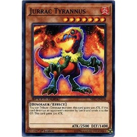 Yu-Gi-Oh! - Jurrac Tyrannus - SBSC-EN018 - Common - 1st Edition - Speed Duel - Scars of Battle