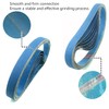 12 Pcs 25 x762 mm Metal Sanding Belts, 2 Pieces