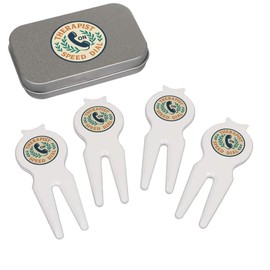 Azeeda 'Therapist On Speed Dial' Golf Divot Tool/Repair Fork Gift Set (GO00069053)