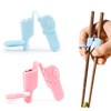 Coollooda Chopsticks Clips, For Kids, 2 Pieces, Chopsticks Training Tool,
