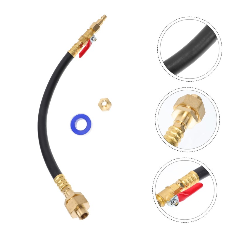 BESPORTBLE 1Pc Winterize Blowout Adapter for Garden Hose Systems Quick