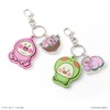 Kobito Zukan Rubber Keychain with Charm Sumo Mono Uchi