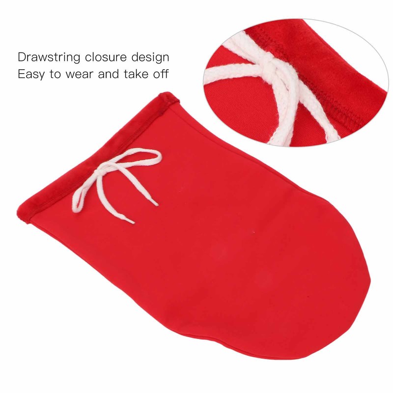 Cast Toe Cover Sock Soft Fleece Drawstring Closure Thickened Foot