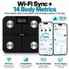iHome Digital WiFi Smart Scale for Body Weight, Weight Scale,