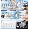 Refillable Travel Bottles for Toiletry Storage – Portable Liquid Containers