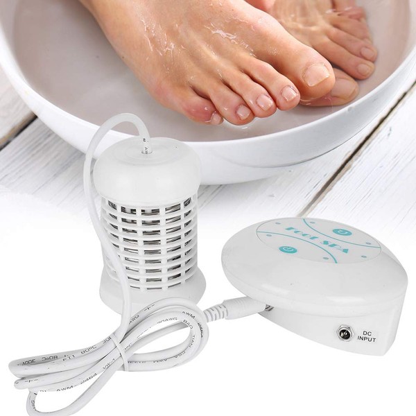 Spa de pedicura de pies, máquina de baño de pies de desintoxicación iónica portátil, limpieza de chi de spa de pies de desintoxicación iónica para uso doméstico, salón de spa o regalo(NOS)