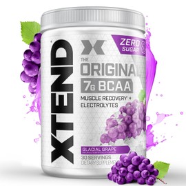 XTEND Suplemento alimenticio BCAA Sabor Uva, 390g