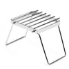 HUIOP Multifunctional Folding Campfire Grill Portable Stainless Steel Camping Grill