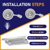 2-Pack SB02300798 Range Hood LED Light Replacement, Compatible with for