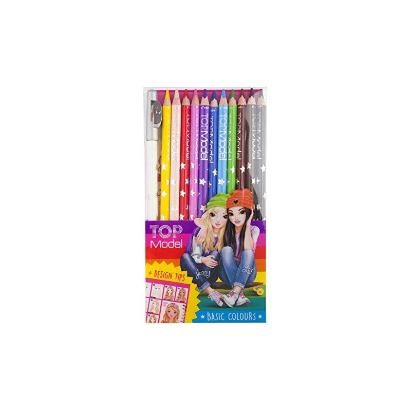 TOPModel 6694 Crayon Set 12 Basic Colors