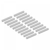 sourcing map 20 Pack M8 x 50mm Fully Threaded Rod